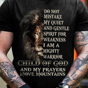 Jesus - I am a mighty warrior and child of God